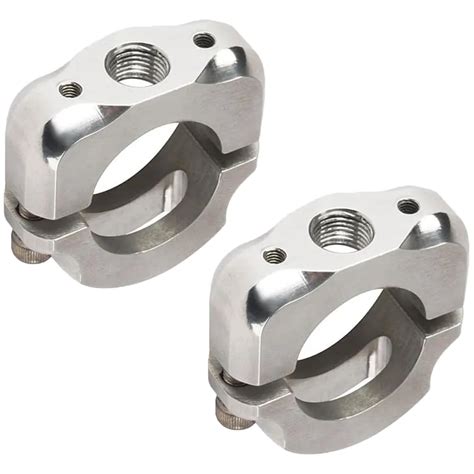 billet aluminum 2 hose mounting bracket|line mounted hose clamps.